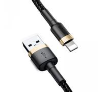 Baseus Cable Cafule USB 2.0 type A - Lightning M/M 2m (Noir/Or) G