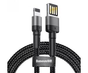 Baseus CALKLF-HG1 câble Lightning 2 m Gris, Noir