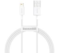 Baseus CALYS-A02 câble de téléphone portable Blanc 1 m USB A Lightning