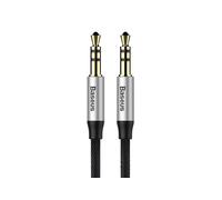 Baseus CAM30CS1 câble audio 1,5 m 3,5mm Noir, Argent