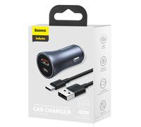 Baseus Car Charger Golden Contactor Pro Dual Quick Charger U+C, Pd 3.