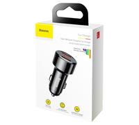 Baseus Car Charger Magic Series Dual Qc Digital Display Quick Chargin