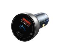 Baseus Car Charger Particular Digital Display C+U, Pd 3.0 Qc 4.0+, Sc