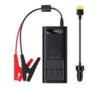 Baseus Car Power Inverter 150W 12V / 500W 220V (C+U + Dual EU Plug) Black (CGNB000101)
