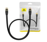 Baseus Cat 7 UTP Ethernet RJ45 plat 1.5m noir