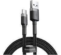 Baseus CATKLF-BG1 Câble Cafule USB-C 3A 1m gris/noir