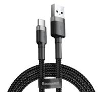 Baseus CATKLF-CG1 câble USB 2 m USB A USB C Noir, Gris