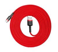Baseus Câble de téléphone portable CATKLF-U09 USB A vers USB-C 3 m Noir/Rouge