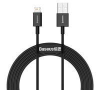 Baseus CATLYS-A01 câble USB 2 m USB A USB C/Lightning Noir