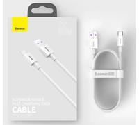 Baseus CATYS-02 câble USB 1 m USB C USB A Blanc