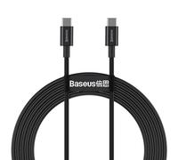 Baseus Câble de charge et transfert USB-C vers USB-C CATYS-C01 – 100W (5A 20V) 2 m Noir