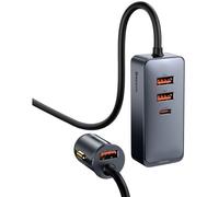 Baseus CCBTB0G chargeur d'appareils mobiles Universel Gris Allume-cigare Auto