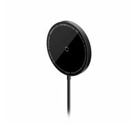 Baseus CCJJ040001 Chargeur USB sans fil 15W MagSafe Noir - Compatible iPhone 12/13/14, Galaxy S/Note, AirPods Pro - Entrée 20V - Ø61mm 48g