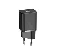 Baseus CCSUP-B01 - Chargeur Secteur USB-C 20W Super Si - Noir, Alimentation 100-240V, Power Delivery 3.0, Compatibilité Smartphone, Intérieure