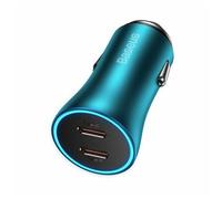 Baseus CGJP000003 chargeur d'appareils mobiles Universel Bleu Allume-cigare Charge rapide Auto