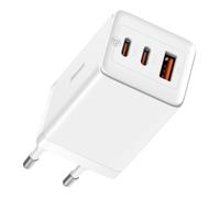 Baseus Chargeur GaN PD / QC port 2x USB et 1x USB-C 65W avec Câble 1m 100W