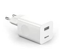 Baseus Chargeur secteur 24W Quick Charge 3.0 Blanc