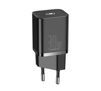 Baseus Chargeur mural Super Si 1C (CCSUP-J01) USB-C 30 W PD Charge rapide Noir