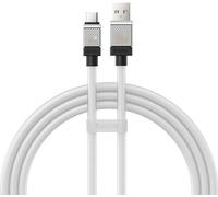 Baseus CoolPlay 100 W USB-auf-Typ-C-Schnellladekabel, 1m, Weiß
