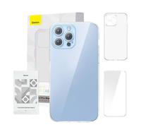 Baseus Crystal Clear case for 13 Pro Max, clear, with kit for