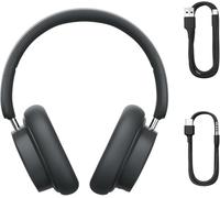 Baseus D05 Casque supra-auriculaire Bluetooth - Basses puissantes, 15 heures de lecture, clarté d'appel ENC, isolation sonore, ajustement confortable, léger et pliable