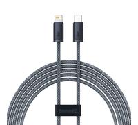 Baseus Cape pour iPhone USB Type C - Lightning 2M, Power Delivery 20 W Cinza