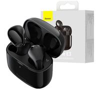Baseus E3 Wireless Bluetooth 5.0 TWS Ecouteurs étanches IP64 Noir (NGTW080001)