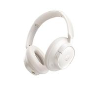 Baseus EH10 NC Casque Bluetooth avec Isolation Acoustique Hybride Active -45 DB, Casque Supra-auriculaire avec Audio Hi-Res & LDAC et 5 Microphones IA, 80 Heures de Lecture, Bluetooth 6.0 - Blanc