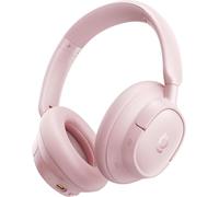 Baseus EH10 NC Casque Bluetooth avec Réduction de Bruit Hybride Active -45 DB, Casque Circum-Aural Hi-Res & Audio LDAC avec 5 Micros à IA, 80 h d’Autonomie, Bluetooth 6.0 - Rose Scintillant