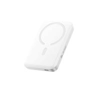 Baseus Enerfill MagSafe Mini Batterie Externe Magnétique USB-C 10000 mAh 30W sans Fil pour Téléphone Portable Compatible avec iPhone 17/16/15/14/13/12/Pro/Pro Max, Blanc (FM11)