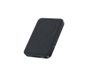 Baseus Enerfill MagSafe Mini Batterie Externe Magnétique USB-C 10000 mAh 30W sans Fil pour Téléphone Portable Compatible avec iPhone 17/16/15/14/13/12/Pro/Pro Max, Noire (FM11)