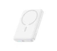 Baseus Enerfill MagSafe Powerbank 10000mah 22,5W Batterie Externe sans Fil Magnétique Power Bank USB C, Mini Rapide Chargeur Portable Compatible avec iPhone Séries 16/15/14/13/12/pro/pro Max, Blanc