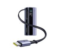 Baseus EnerGeek Powerbank 145W Batterie Externe 20000mAh avec 60cm Extensible USB-C Câble pour Ordinateur Portable, iPhone 16/15, MacBook et Charge Multifonctionel