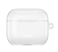 Baseus Etui transparent en cristal pour AirPods 3, ?tui pour ?couteurs + casque