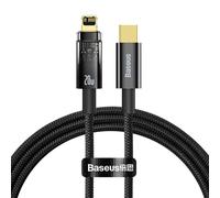 Baseus Explorer Series câble USB Type C - Lightning 20W 1m noir (CATS000001)
