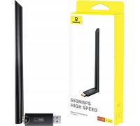 Baseus Fastjoy 150Mbps Adaptateur Wifi avec Antenne (Noir)