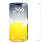 Baseus Film de protection d'écran transparent de qualité supérieure compatible avec iPhone 15 Pro, verre trempé 9H avec kit d'installation facile, sans bulles, anti-espion, résistant aux rayures,
