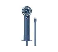 Baseus Flyer Turbine Ventilateur à main portable + câble USB-C (bleu)