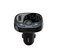 Baseus FM Transmitter T typed Bluetooth 2xUSB microSD (Black)
