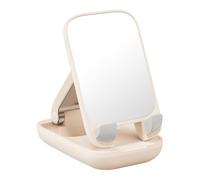 Baseus Foldable Phone Holder with Mirror Pink