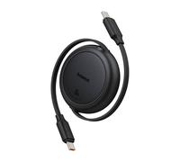 Baseus Free2pull Mini Usb-C To Usb-C Usb Cable, 60w, 1, (Black)