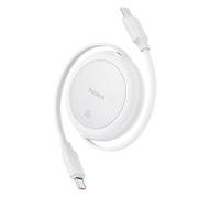 Baseus Free2Pull Mini USB-C to USB-C USB cable, 60W, 1, (white)
