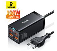 Chargeur Rapide - - GaN3 Pro 65W - 4 Ports - Câble Type-C 1M - Compatible iPhone et Samsung