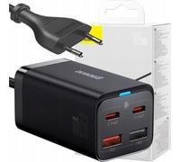 Baseus Gan3 Pro chargeur secteur, 2X Usb-C, 2X Usb, 65W (Noir)