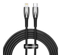 Baseus Câble USB-C vers Lightning – Glimmer Series – 20W, 2m – Noir