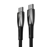 Baseus Glimmer câble USB 2 m USB C Noir