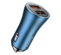 Baseus Golden Contactor Pro chargeur de voiture, 2x USB, QC, SCP, 40W