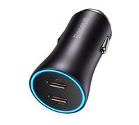 chargeur voiture golden contactor pro 2x usb-c 40w gris (cgjp000013)