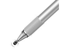 Baseus Golden Cudgel Stylet Universel Argent - Corps Aluminium/Silicone ACPCL-0S