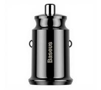 Baseus Grain Chargeur de voiture 2x USB 5 V 3.1 A - Noir